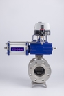 Corrosion-Resistant Materials DN1200 PTFE Seat Segment Ball Valve For Applications