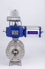 Corrosion-Resistant Materials DN1200 PTFE Seat Segment Ball Valve For Applications